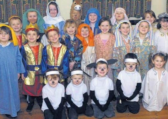 Wrangle Primary School at Chritmas 2007.