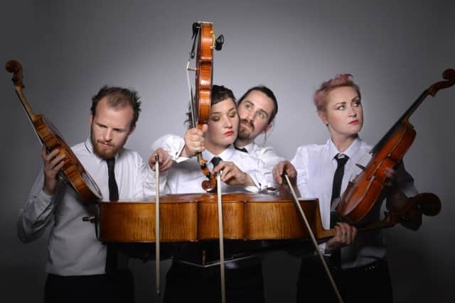 Bowjangles String Quartet will be entertaining audiences at Langrick Village Hall. EMN-180501-092056001