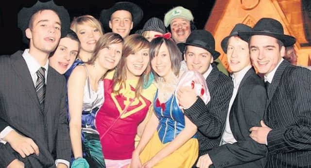 More New Year's Eve revellers from 10 years ago.