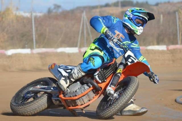 Tom Neave mixed it with the likes of MotoGP world champion Mark Marquez in Spain EMN-180401-113754002