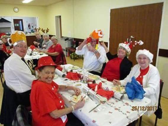 A ChristmasDay dinner was organised for the residents of Ingoldmells. ANL-180401-124446001