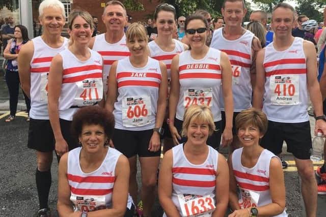 Louth AC seniors at the Great Grimsby 10k EMN-180401-130612002