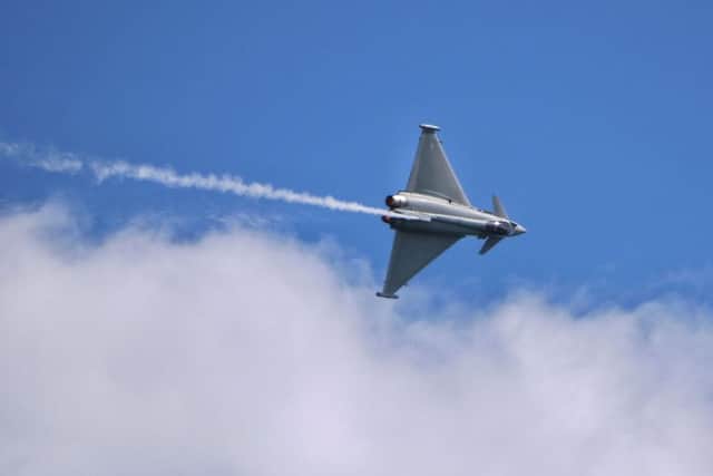 RAF Typhoon fighter jet