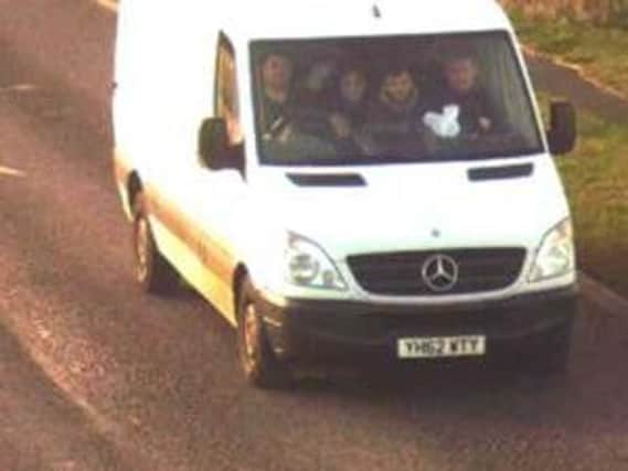 Do you recognise these men or vehicle?