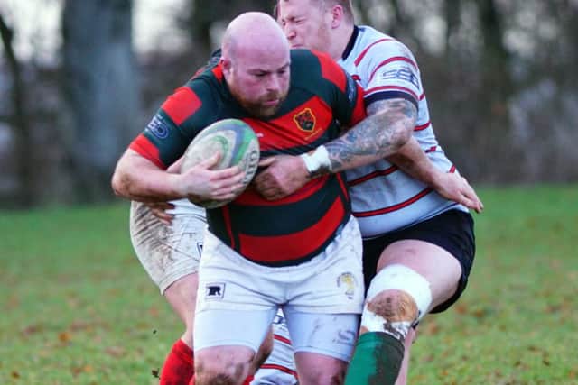 Will Scupham tries to give Rasen some forward momentum EMN-180801-083514002