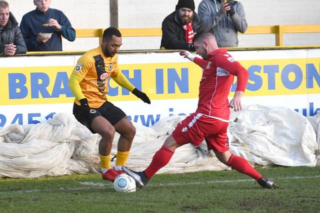 Boston United v Tamworth