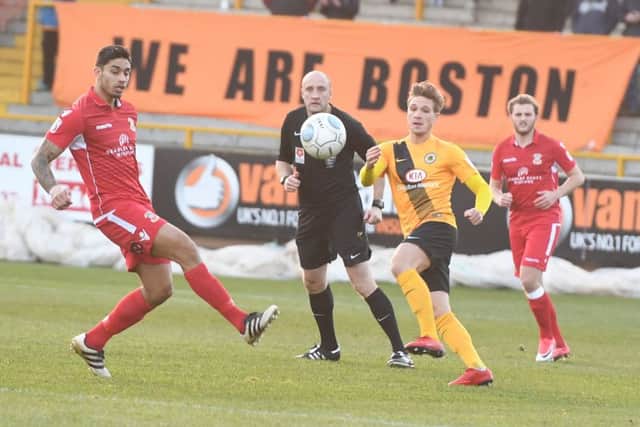 Boston United v Tamworth