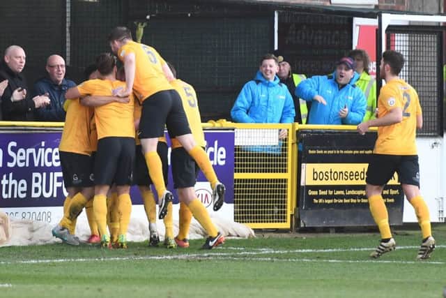 Boston United v Tamworth