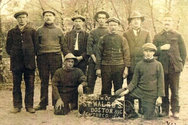 One of the repatriated crews.
