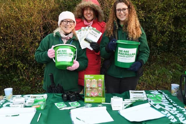 Louth Macmillan fundraisers and event organisers: Lin Judd, Vikki Taylor and Ingrid Ashton.