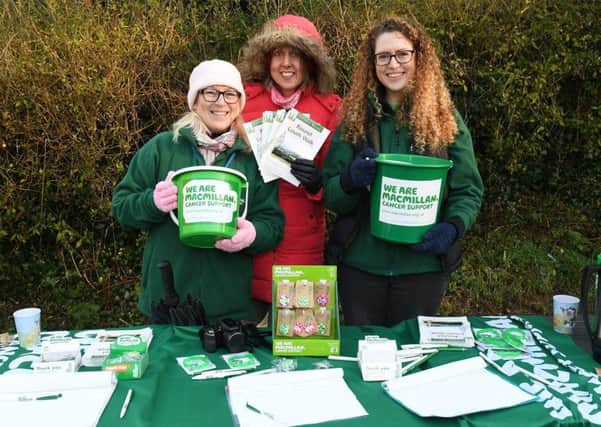 Louth Macmillan fundraisers and event organisers: Lin Judd, Vikki Taylor and Ingrid Ashton.