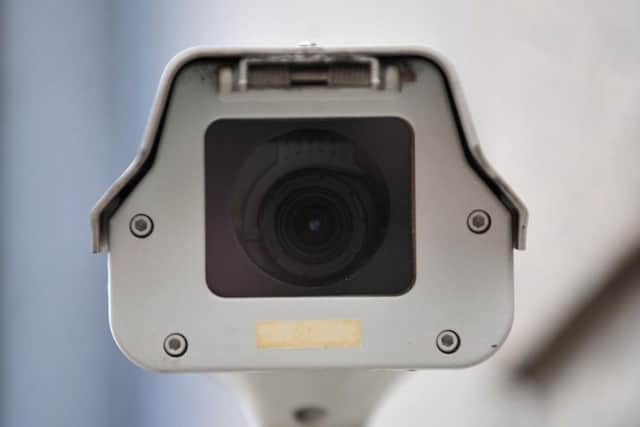 CCTV camera.