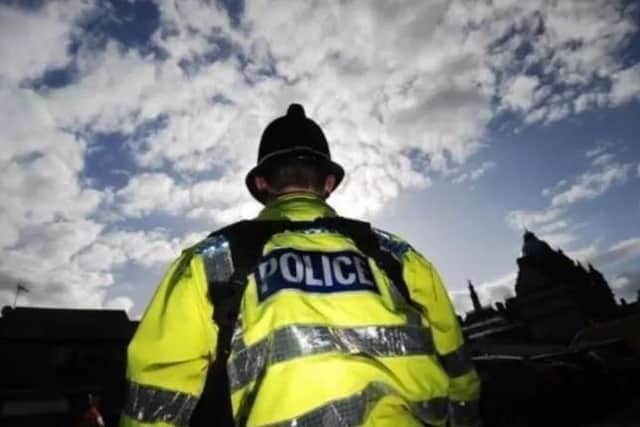 Police stock image.