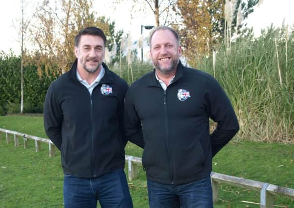 Co-founders of Forces Investments, Dene Josham and James Mason.