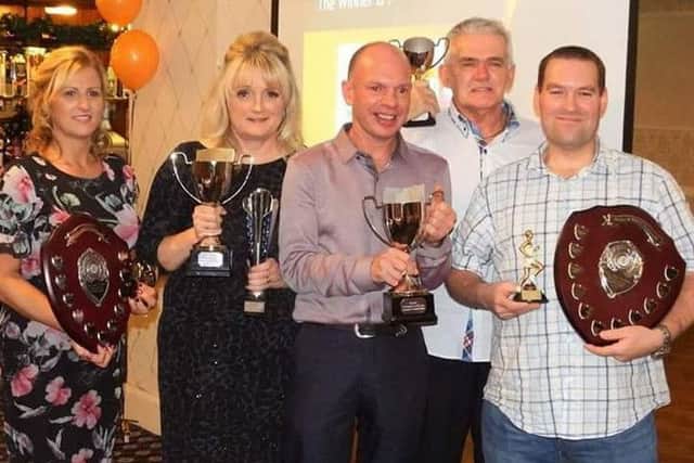 The SADRC trophy winners.