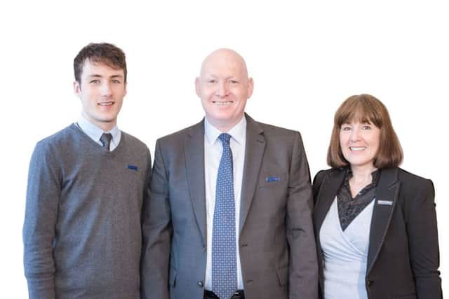 A winning team for Hunters - John, Michael and Sue Noonan. Photo: supplied