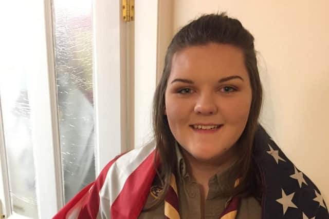 Becky Lowe - defied the odds to be selected for trip to America.