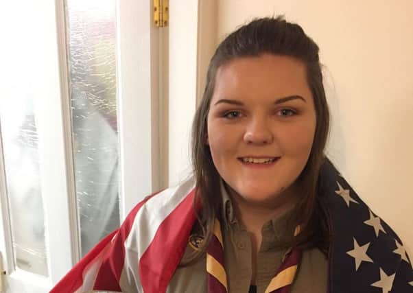 Becky Lowe - defied the odds to be selected for trip to America.