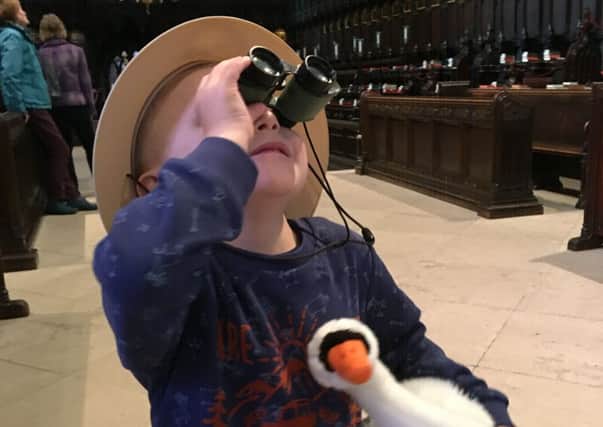 Themed backpacks have been introduced for young visitors to Lincoln Cathedral EMN-181001-114005001
