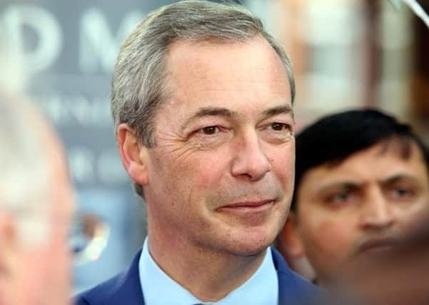 Nigel Farage has admitted he may back a second referendum on Brexit