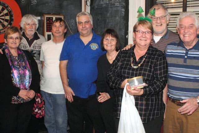 Charity beard shave at Tattershall EMN-181201-065743001