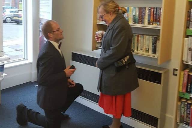 Looking ahead to a new chapter ... Jeoff and Joanne.
