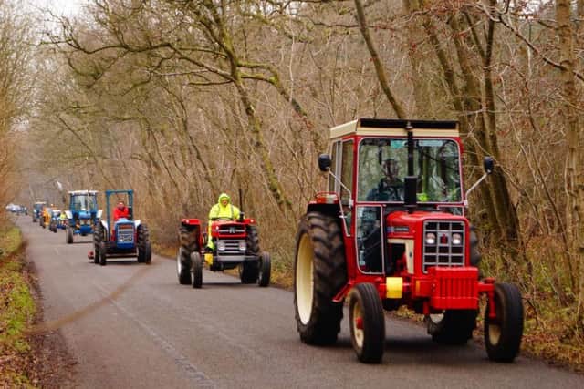 Middle Rasen Tractor Road Run