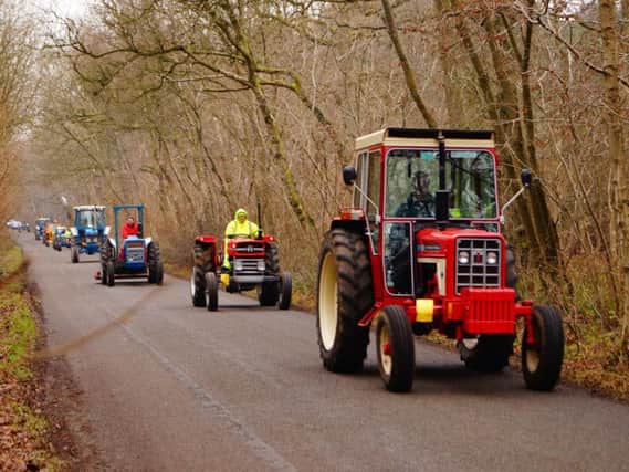 Middle Rasen Tractor Road Run