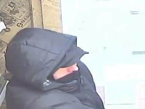 CCTV from the armed robbery in Boston