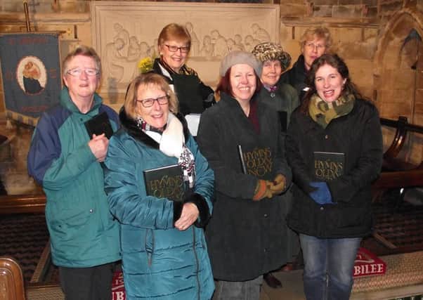 Thimbleby Choir has new hymn books thanks to fundraising efforts at the Durham Ox EMN-180115-082813001