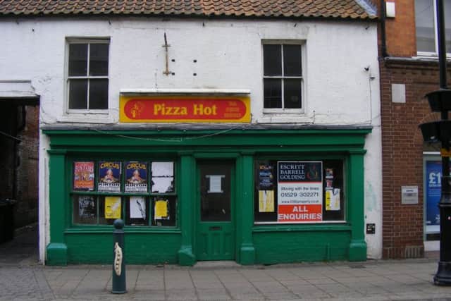 Former Mess of the Year, the old Pizza Hot takeaway premises, judged by Sleaford and District Civic Trust, will get a spruce up this week by the district council. EMN-180115-095338001