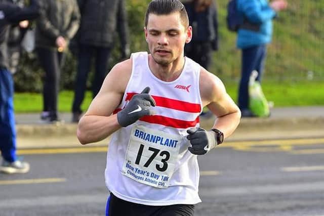 Jack Darnell took more than a minute off his 10k PB on New Year's Day EMN-180115-124859002