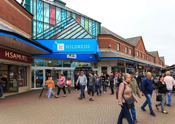 The Hildreds Shopping Centre as it looks today.