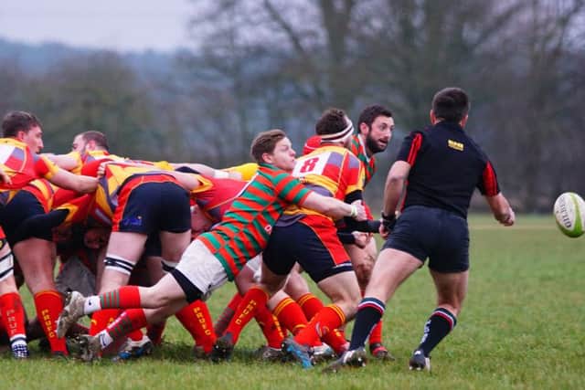 The hosts apply some pressure at a Peterborough scrum EMN-180115-162431002