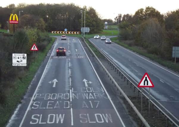 Holdingham Roundabout on the A17 at Sleaford is in line for an upgrade. EMN-180116-123748001