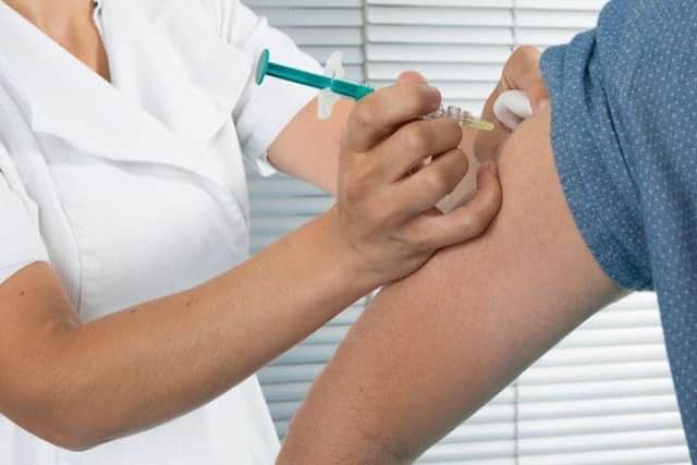 Flu jabs.