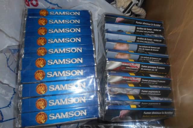 Some of the products seized by Trading Standards and Lincolnshire Police.
