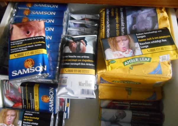 Some of the products seized by Trading Standards and Lincolnshire Police.