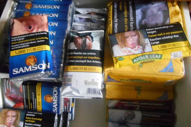 Some of the products seized by Trading Standards and Lincolnshire Police.
