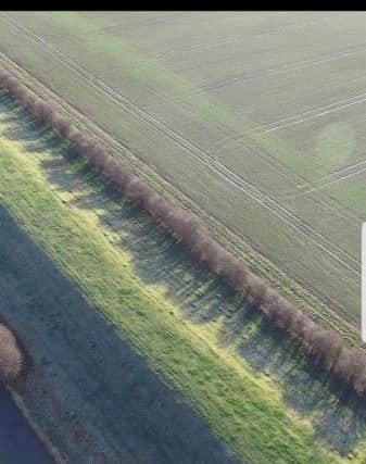 Images from the drone on the hunt for the two hare coursers. EMN-180119-153842001