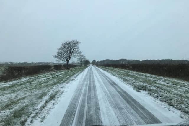 Snow in Lincolnshire