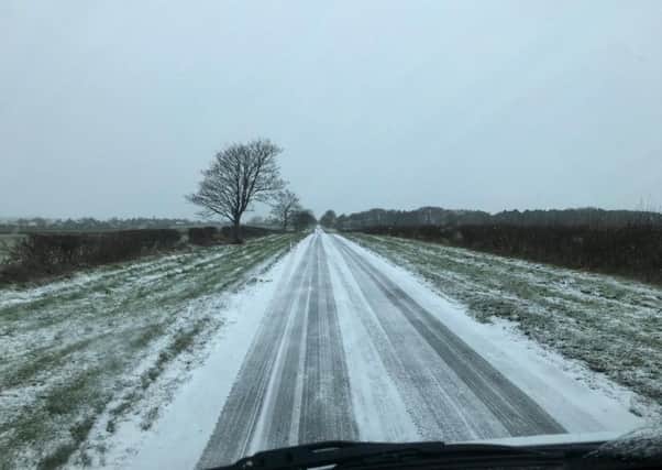 Snow in Lincolnshire