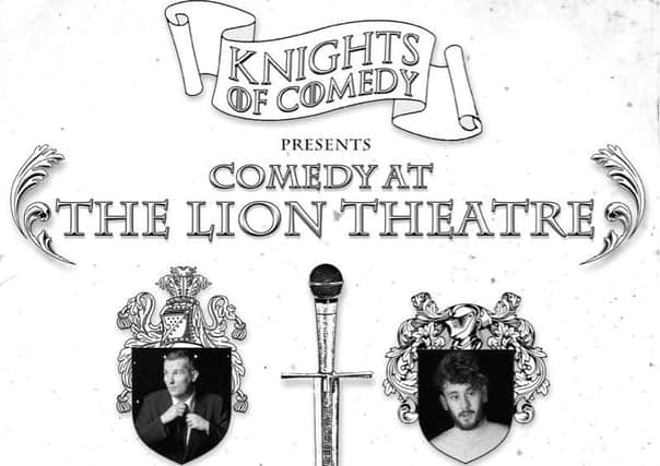 Knights of Comedy at Horncastle's Lion Theatre EMN-180122-090322001