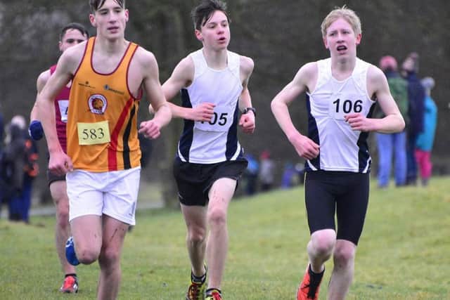 Jayden Daniels and Lloyd Buck both finished in the top 10 in the intermediate boys' race to win selection for the Lincs squad EMN-180122-122102002