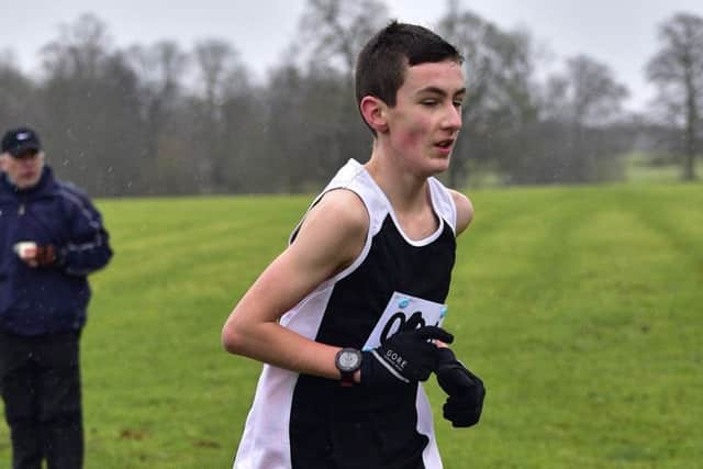 Matthew Spendlove earned automatic selection for the English Schools Cross Country Championships EMN-180122-122030002