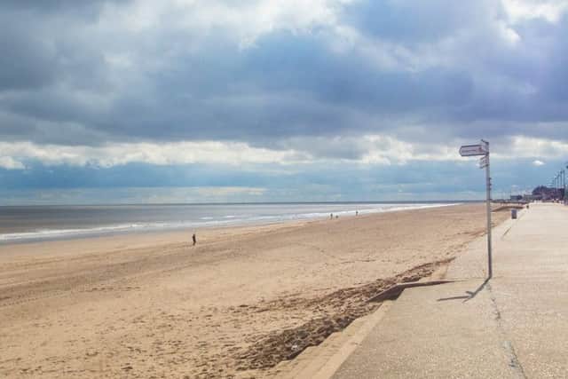 Respect the water if you plan to visit the coast this Easter. Picture: Mablethorpe beach.