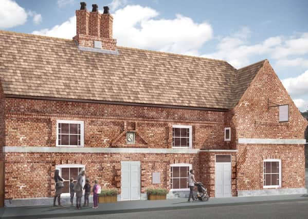 A computer generated image of how the redeveloped Old King's Head in Kirton is expected to look like.