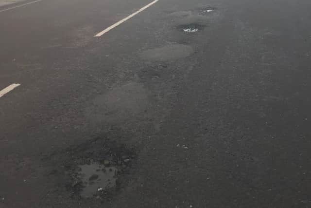 Spilsby is just one of the areas where residents are complaining about potholes, in Spite of a ?5million repairs programme by Lincolnshire County Council. ANL-180129-161928001