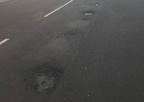 Spilsby is just one of the areas where residents are complaining about potholes, in Spite of a ?5million repairs programme by Lincolnshire County Council. ANL-180129-161928001