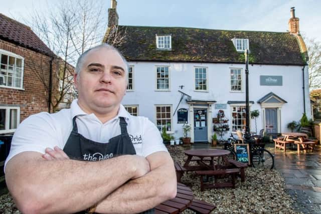 Barrie Jenkinson, owner of the Bridge Coffee Shop. Picture: John Aron.